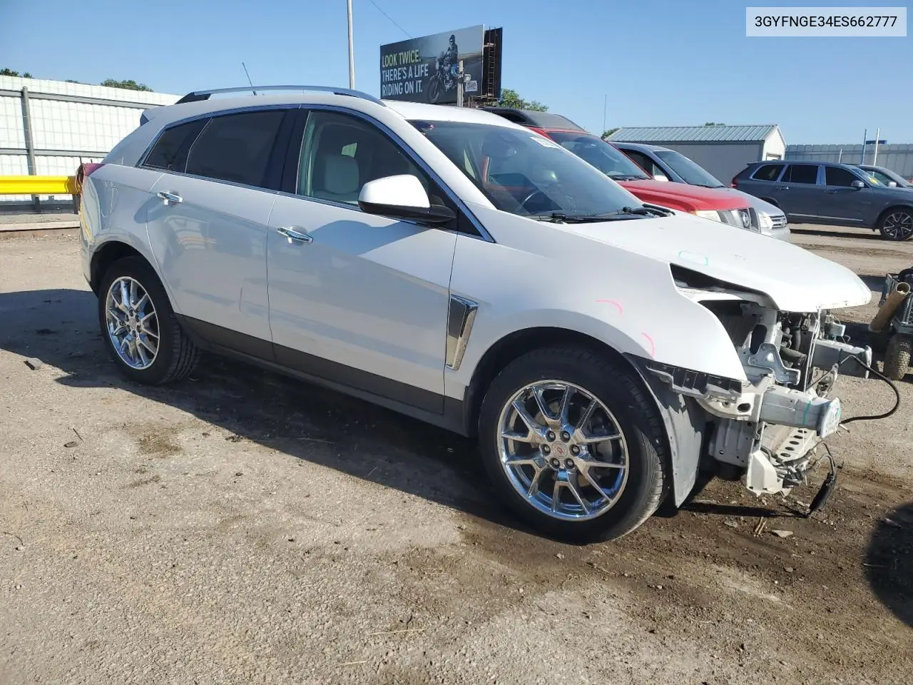 2014 Cadillac Srx Premium Collection VIN: 3GYFNGE34ES662777 Lot: 56559285