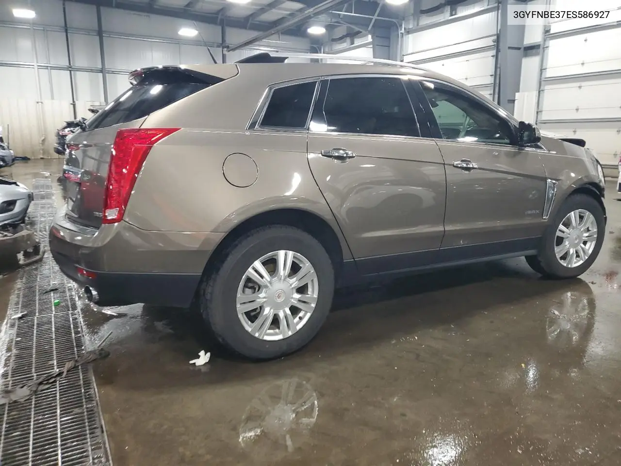 2014 Cadillac Srx Luxury Collection VIN: 3GYFNBE37ES586927 Lot: 56594525