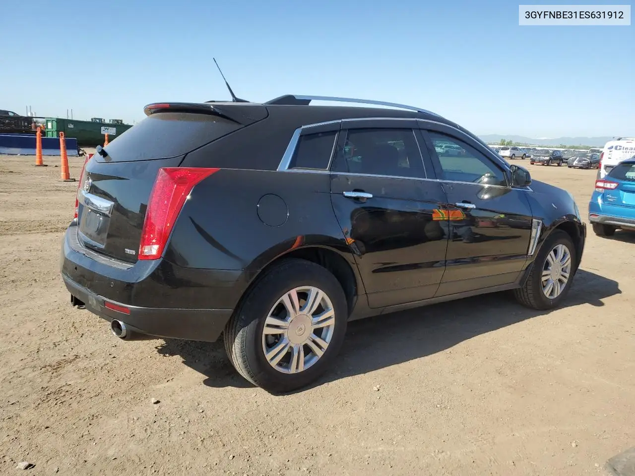 2014 Cadillac Srx Luxury Collection VIN: 3GYFNBE31ES631912 Lot: 56603295