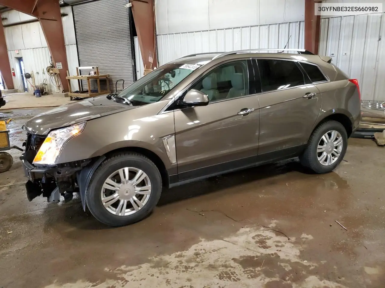 2014 Cadillac Srx Luxury Collection VIN: 3GYFNBE32ES660982 Lot: 56642555