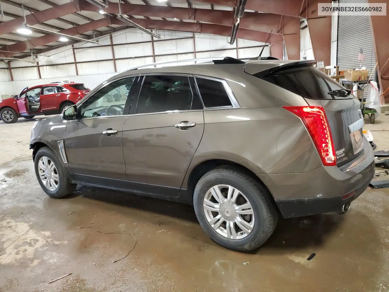 2014 Cadillac Srx Luxury Collection VIN: 3GYFNBE32ES660982 Lot: 56642555