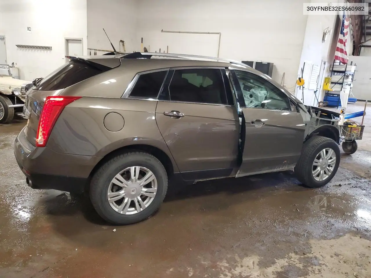 2014 Cadillac Srx Luxury Collection VIN: 3GYFNBE32ES660982 Lot: 56642555