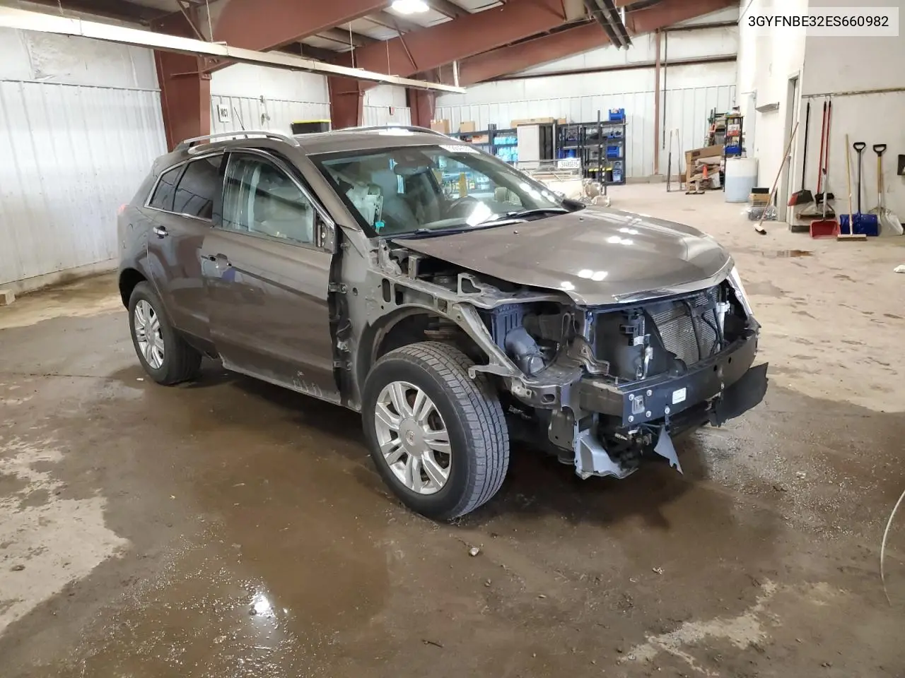 2014 Cadillac Srx Luxury Collection VIN: 3GYFNBE32ES660982 Lot: 56642555