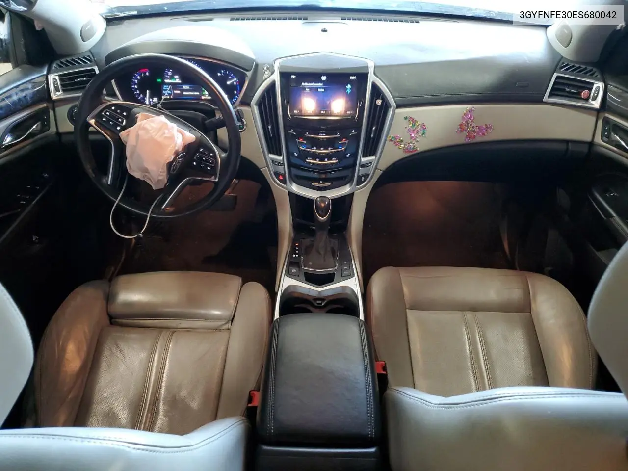 2014 Cadillac Srx Performance Collection VIN: 3GYFNFE30ES680042 Lot: 56765445