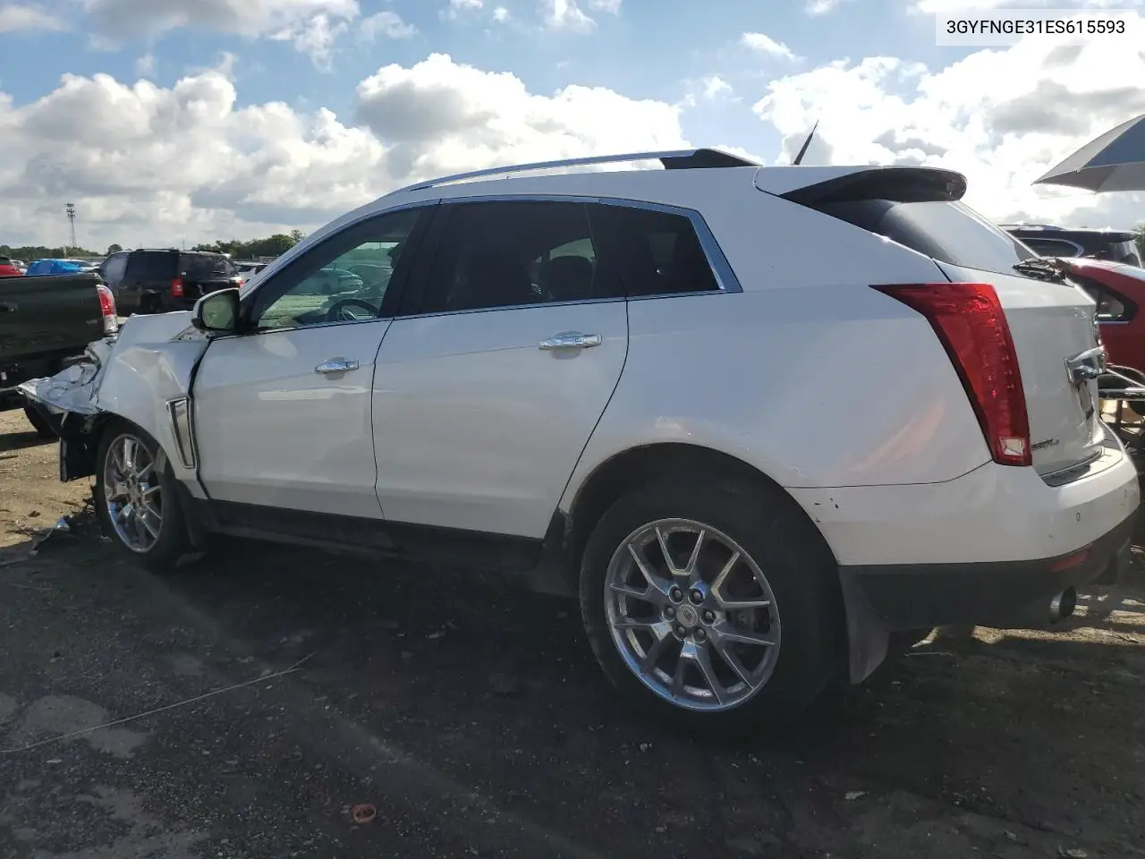 2014 Cadillac Srx Premium Collection VIN: 3GYFNGE31ES615593 Lot: 56785775