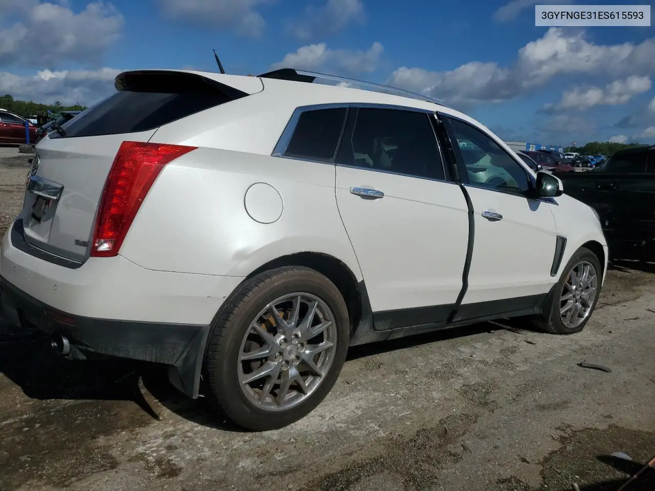 2014 Cadillac Srx Premium Collection VIN: 3GYFNGE31ES615593 Lot: 56785775