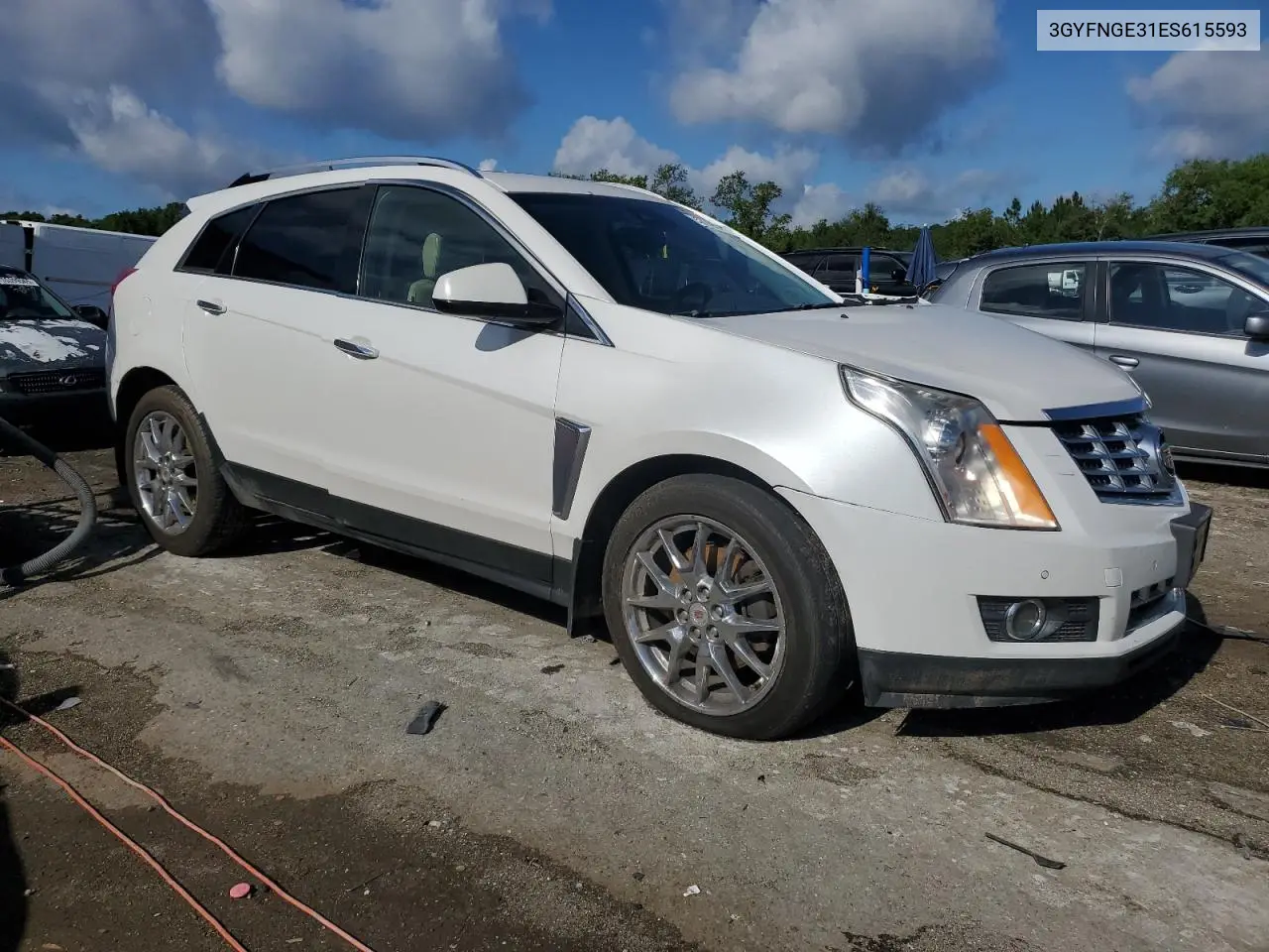 2014 Cadillac Srx Premium Collection VIN: 3GYFNGE31ES615593 Lot: 56785775