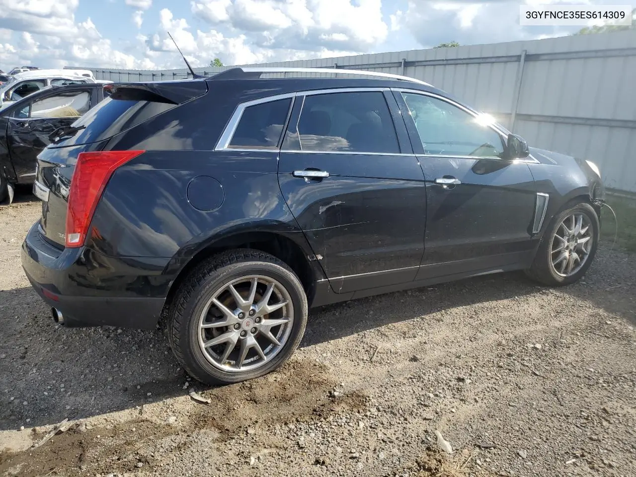 2014 Cadillac Srx Performance Collection VIN: 3GYFNCE35ES614309 Lot: 57075575
