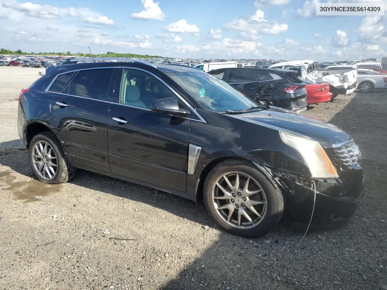 2014 Cadillac Srx Performance Collection VIN: 3GYFNCE35ES614309 Lot: 57075575
