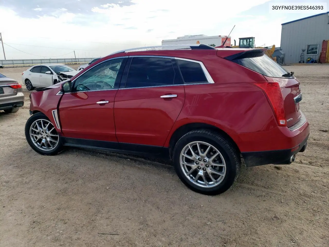 2014 Cadillac Srx Premium Collection VIN: 3GYFNGE39ES546393 Lot: 57261145