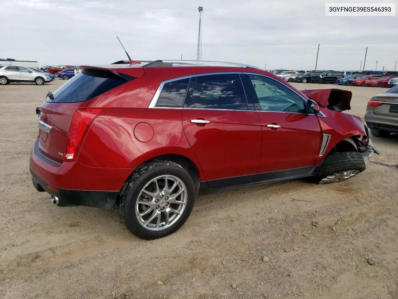 2014 Cadillac Srx Premium Collection VIN: 3GYFNGE39ES546393 Lot: 57261145