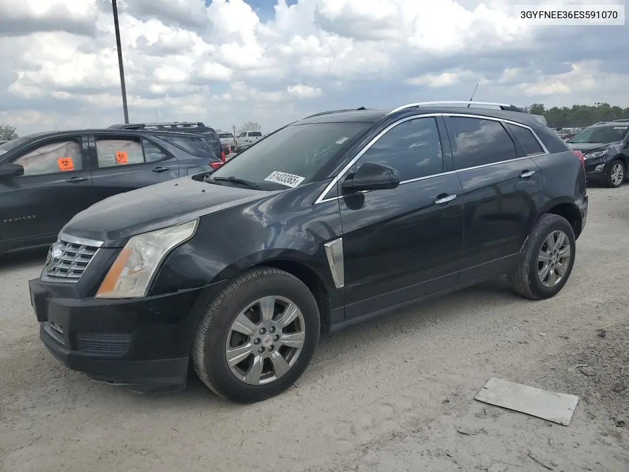 2014 Cadillac Srx Luxury Collection VIN: 3GYFNEE36ES591070 Lot: 61403365