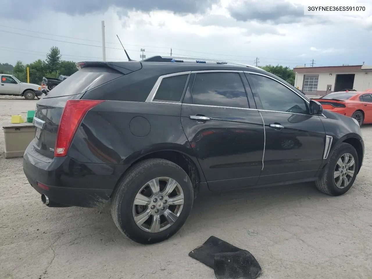 2014 Cadillac Srx Luxury Collection VIN: 3GYFNEE36ES591070 Lot: 61403365