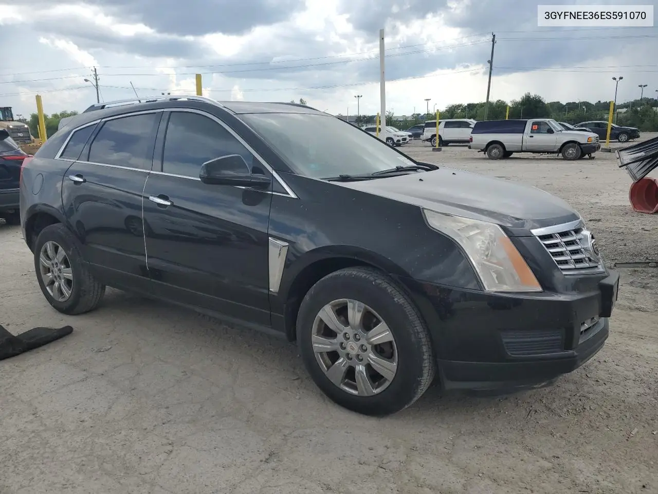 2014 Cadillac Srx Luxury Collection VIN: 3GYFNEE36ES591070 Lot: 61403365