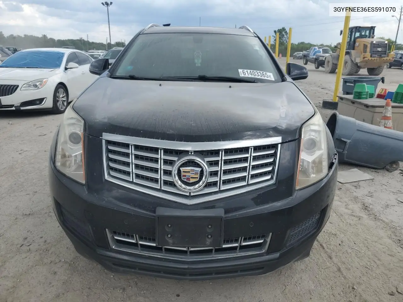 2014 Cadillac Srx Luxury Collection VIN: 3GYFNEE36ES591070 Lot: 61403365