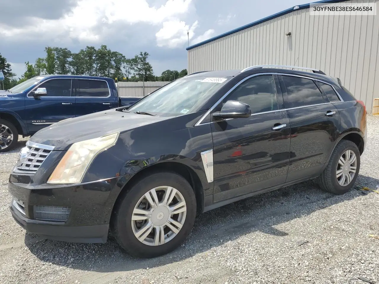 2014 Cadillac Srx Luxury Collection VIN: 3GYFNBE38ES646584 Lot: 61849995