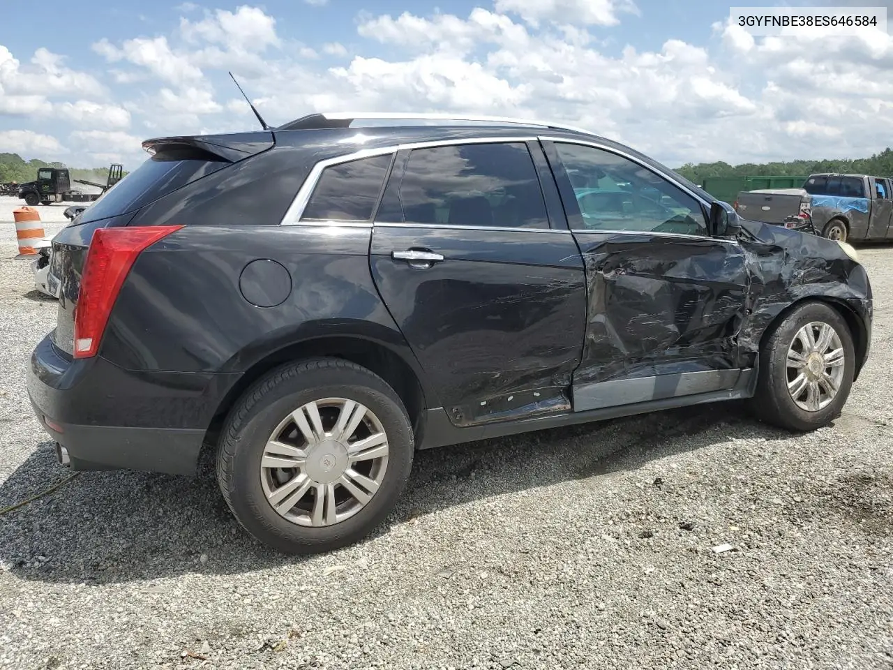 2014 Cadillac Srx Luxury Collection VIN: 3GYFNBE38ES646584 Lot: 61849995