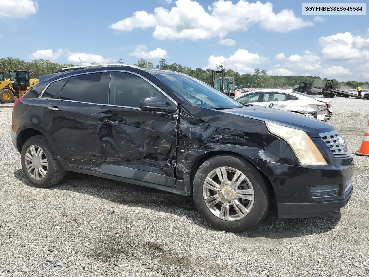 2014 Cadillac Srx Luxury Collection VIN: 3GYFNBE38ES646584 Lot: 61849995