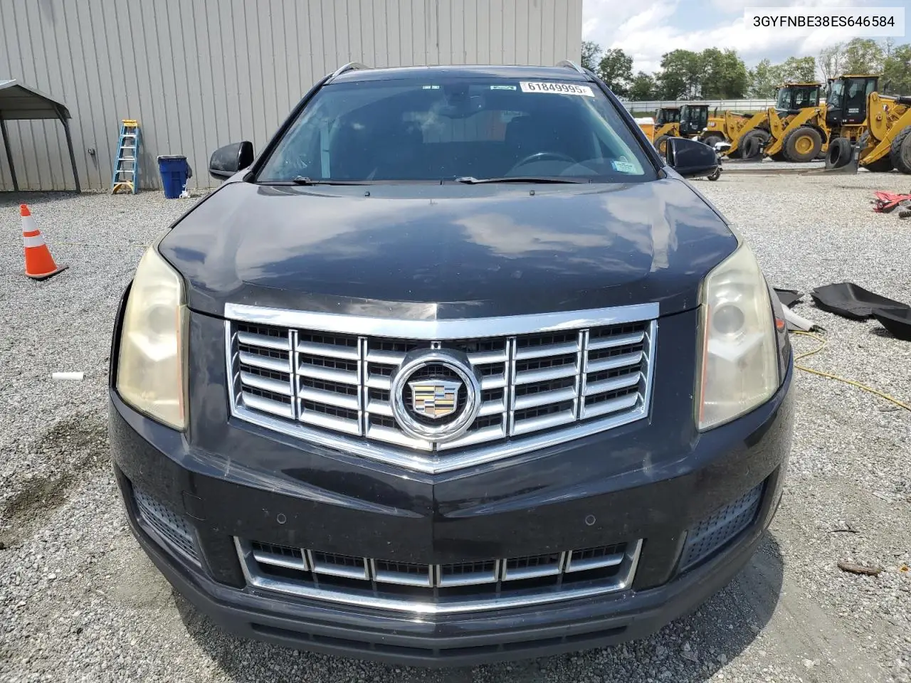 2014 Cadillac Srx Luxury Collection VIN: 3GYFNBE38ES646584 Lot: 61849995