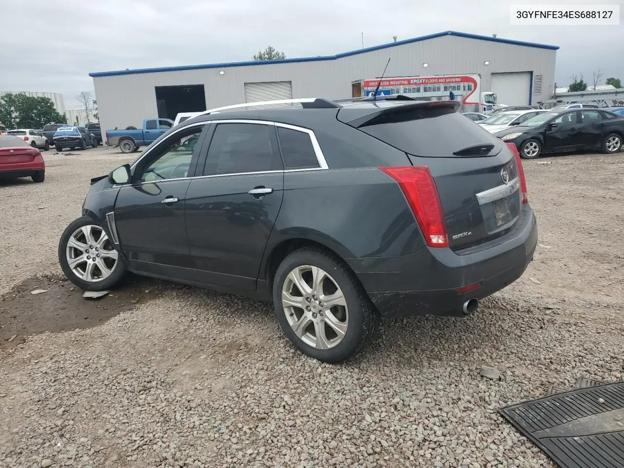 2014 Cadillac Srx Performance Collection VIN: 3GYFNFE34ES688127 Lot: 62253075