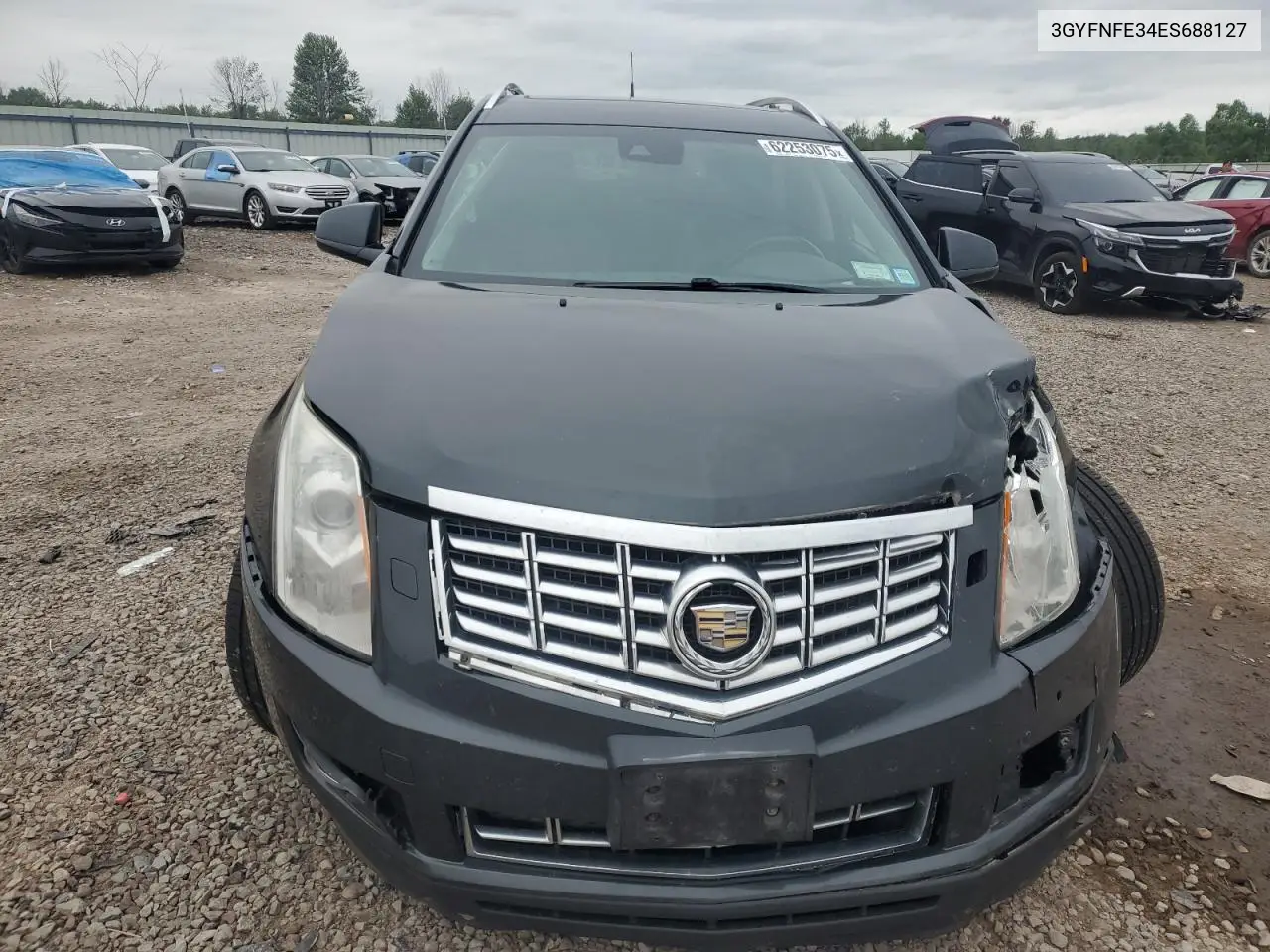 2014 Cadillac Srx Performance Collection VIN: 3GYFNFE34ES688127 Lot: 62253075
