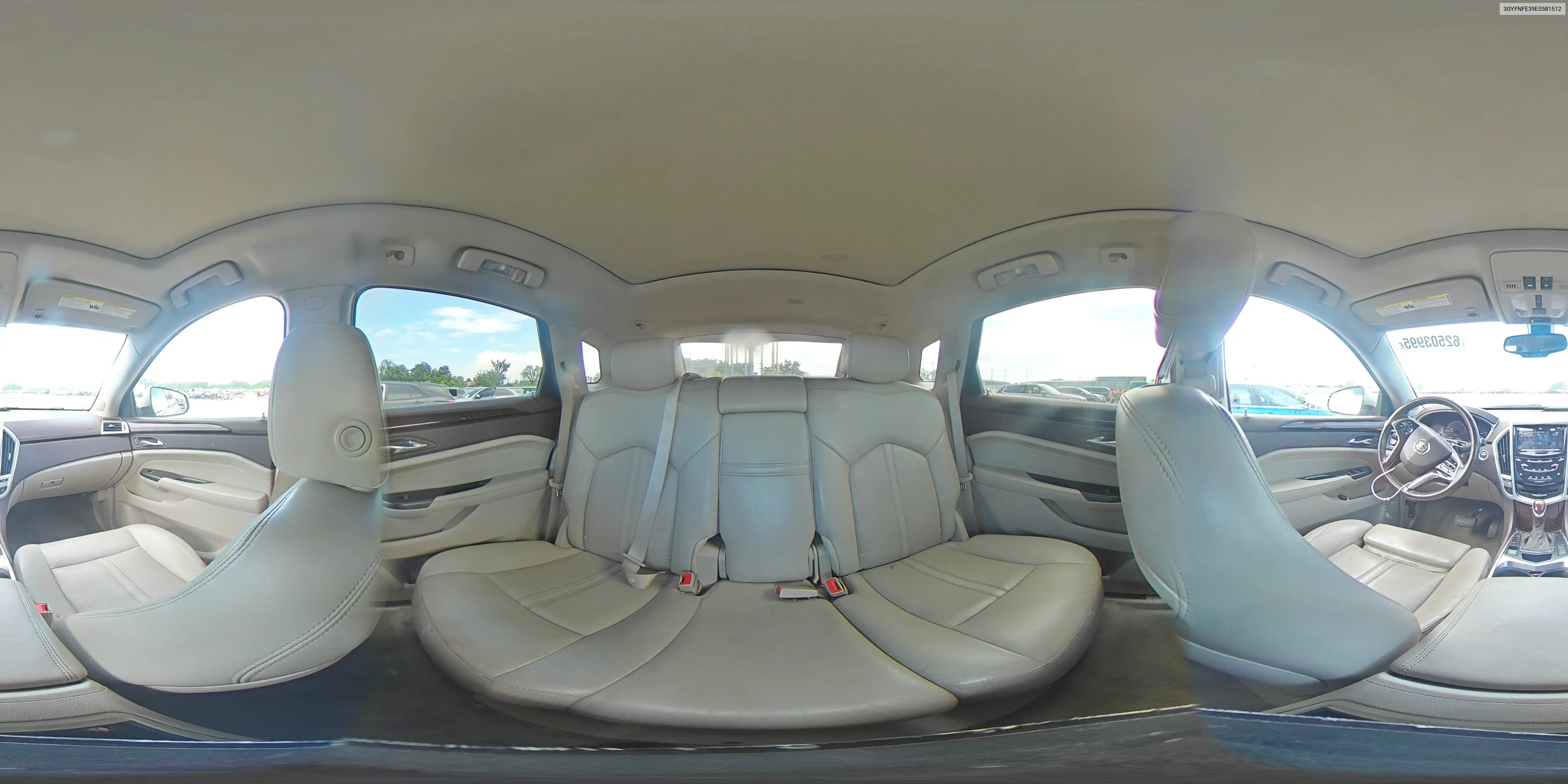 2014 Cadillac Srx Performance Collection VIN: 3GYFNFE39ES581512 Lot: 62503995