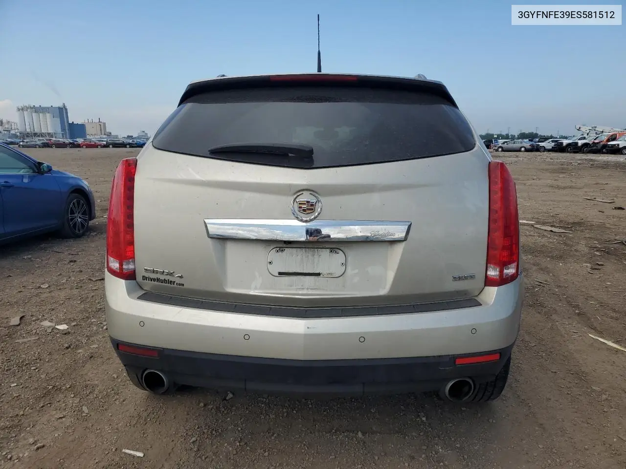 2014 Cadillac Srx Performance Collection VIN: 3GYFNFE39ES581512 Lot: 62503995