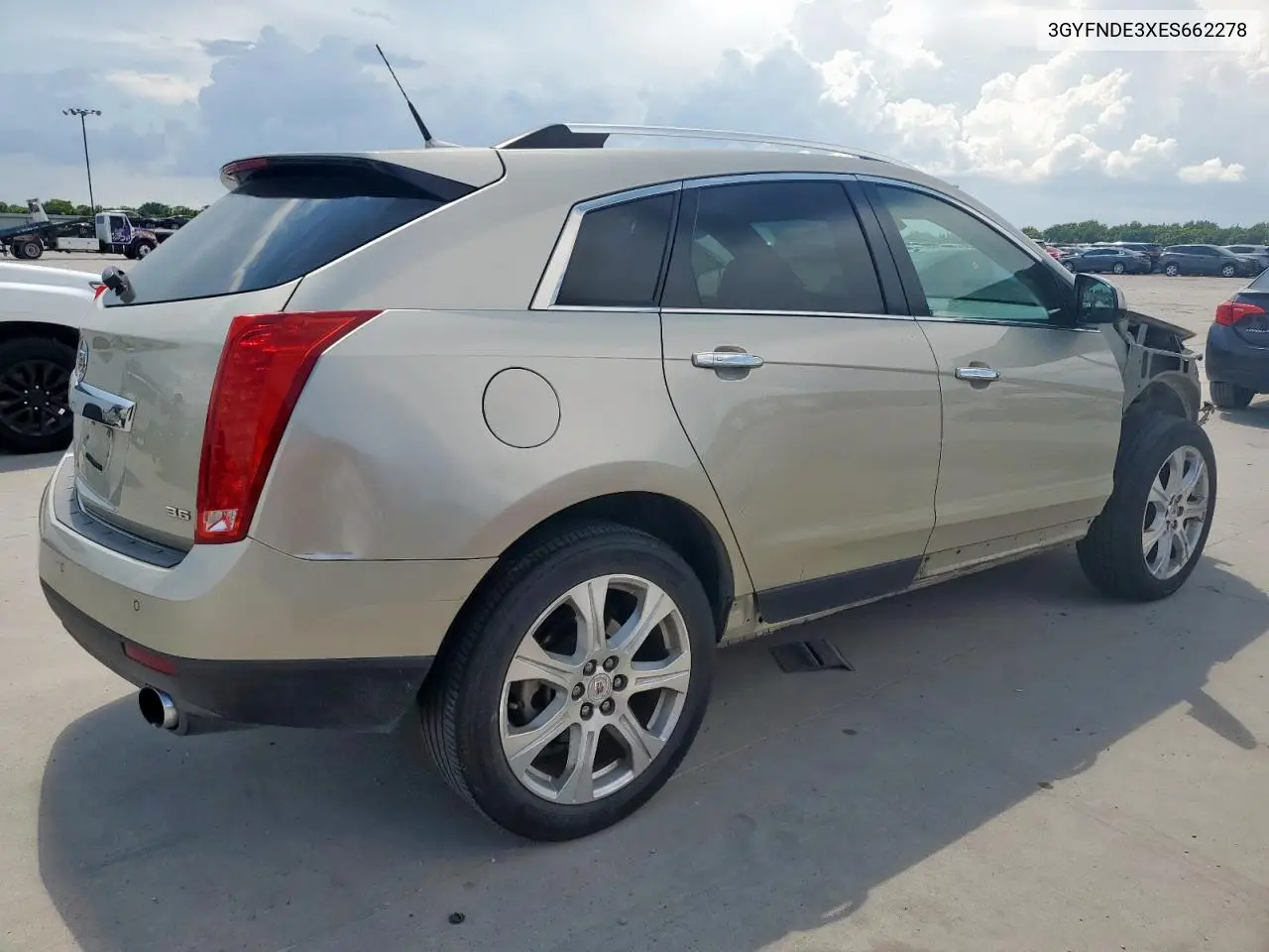2014 Cadillac Srx Premium Collection VIN: 3GYFNDE3XES662278 Lot: 62535055