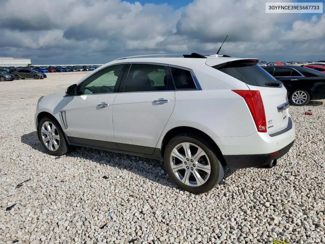 2014 Cadillac Srx Performance Collection VIN: 3GYFNCE39ES687733 Lot: 62770665