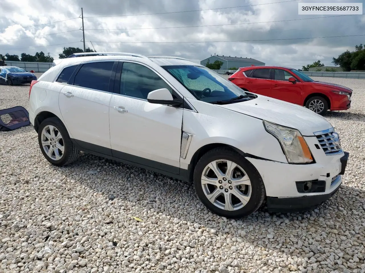 2014 Cadillac Srx Performance Collection VIN: 3GYFNCE39ES687733 Lot: 62770665