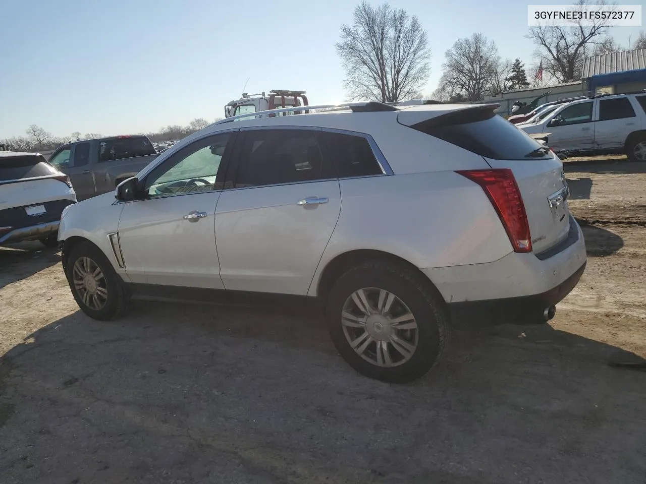 2015 Cadillac Srx Luxury Collection VIN: 3GYFNEE31FS572377 Lot: 42806925