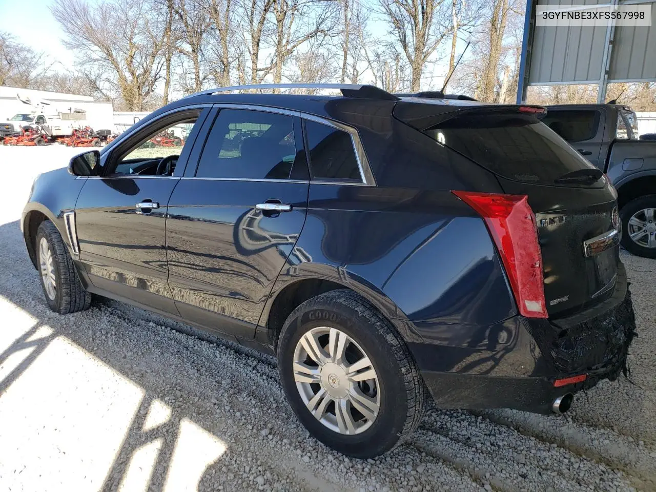2015 Cadillac Srx Luxury Collection VIN: 3GYFNBE3XFS567998 Lot: 50611805