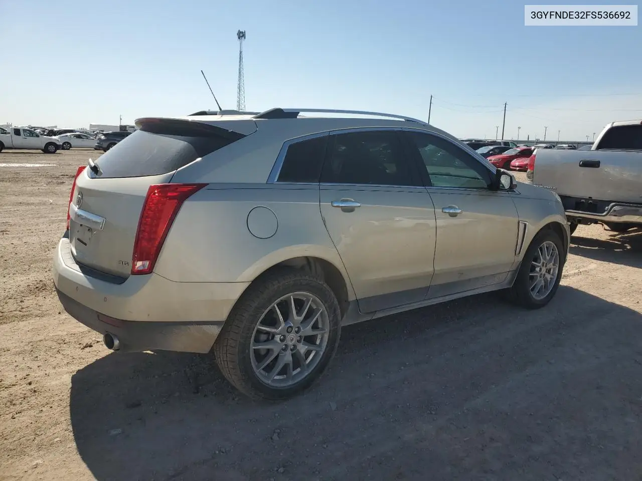 2015 Cadillac Srx Premium Collection VIN: 3GYFNDE32FS536692 Lot: 54669175