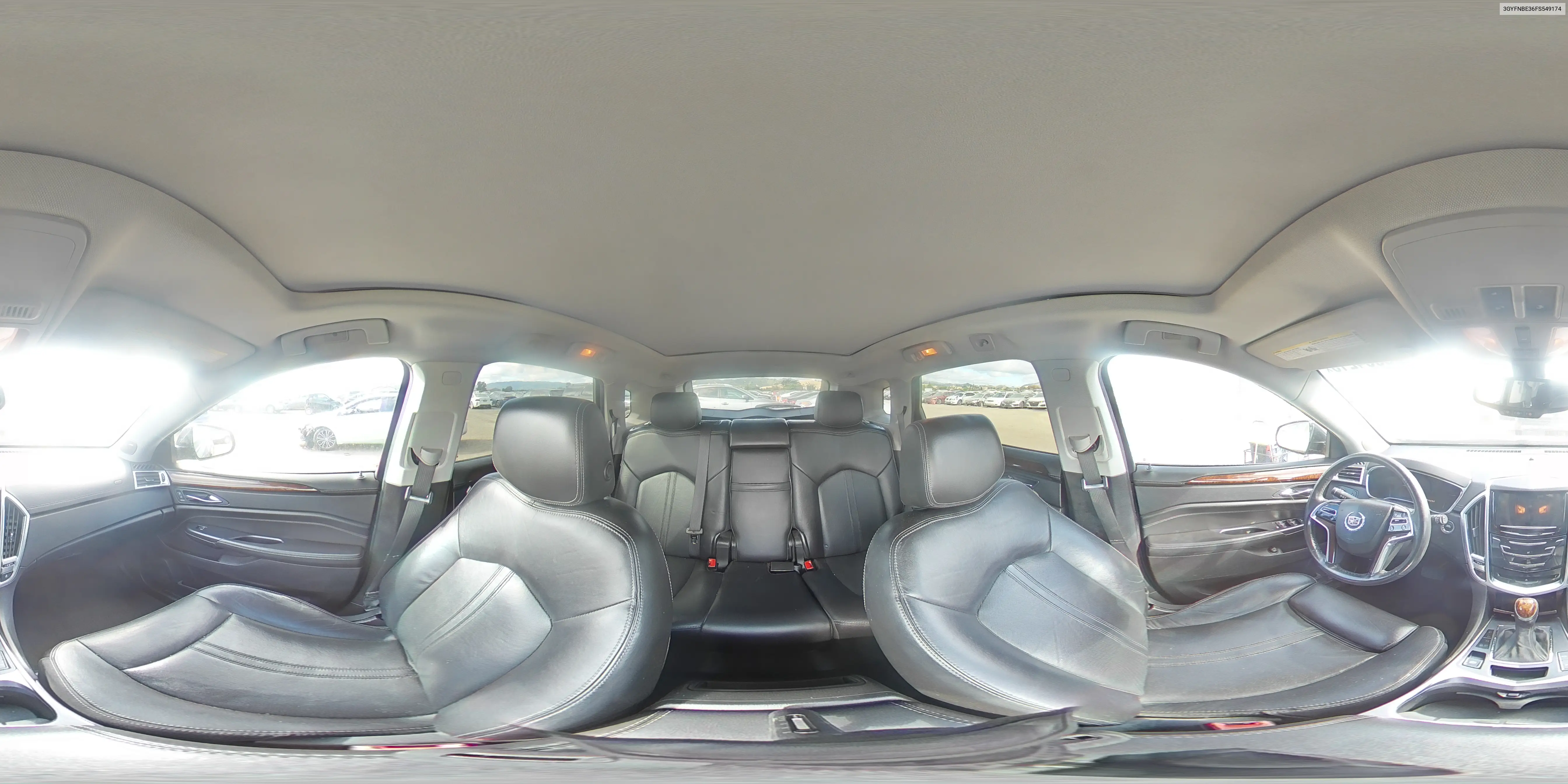 2015 Cadillac Srx Luxury Collection VIN: 3GYFNBE36FS549174 Lot: 55854215