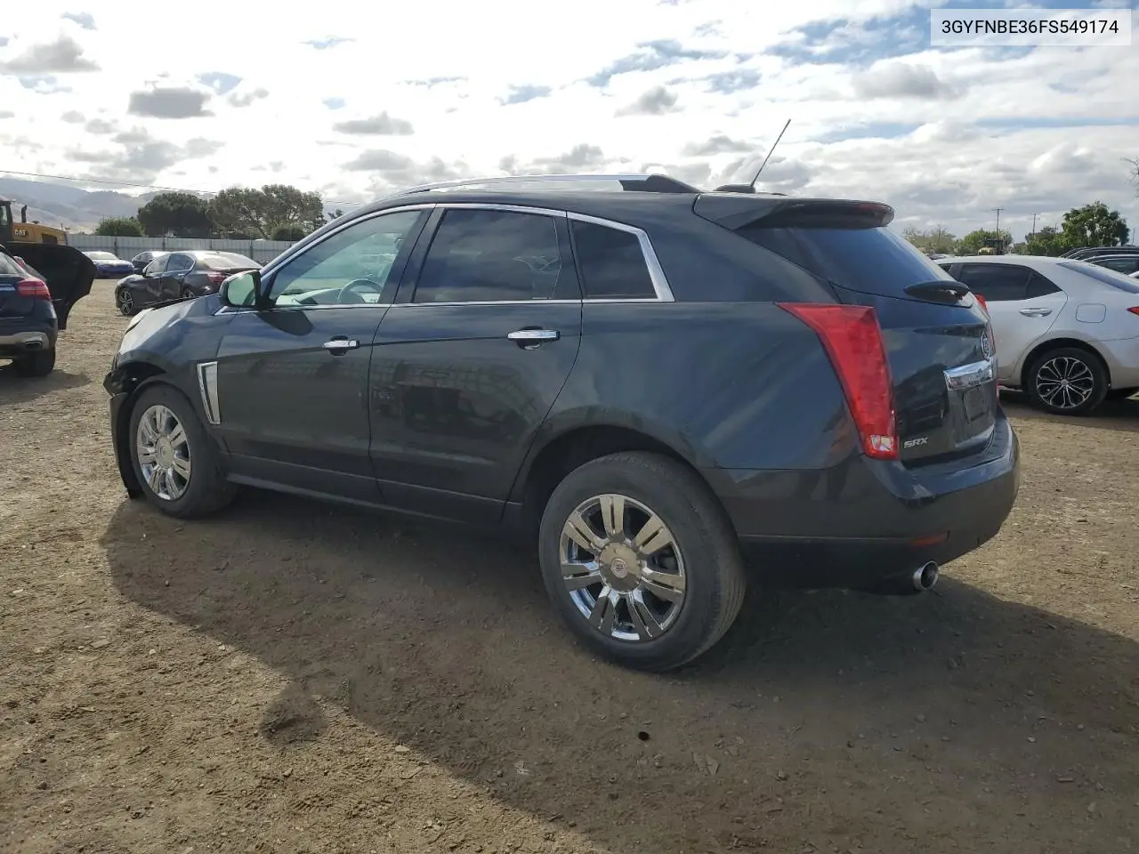 2015 Cadillac Srx Luxury Collection VIN: 3GYFNBE36FS549174 Lot: 55854215