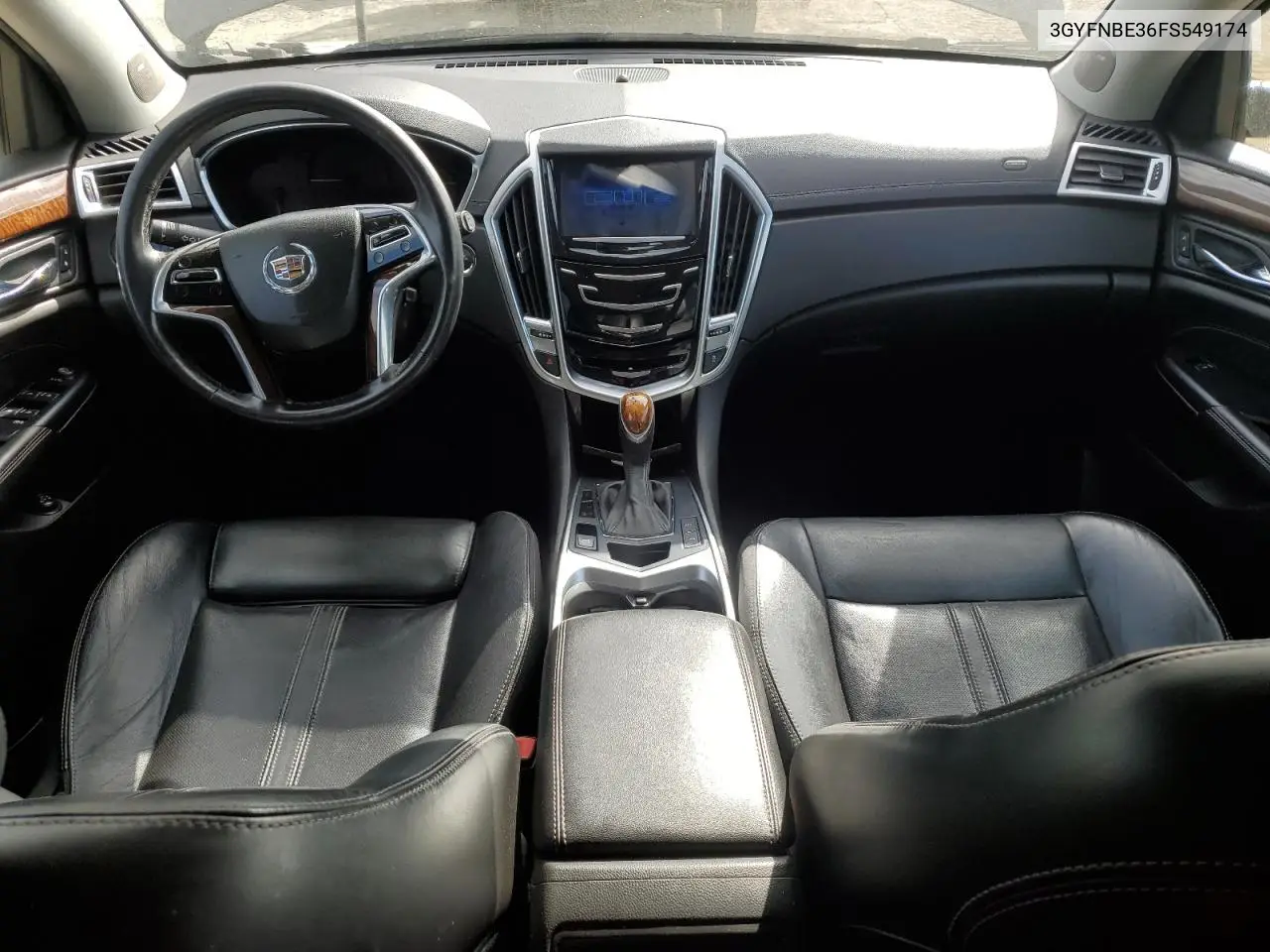 2015 Cadillac Srx Luxury Collection VIN: 3GYFNBE36FS549174 Lot: 55854215