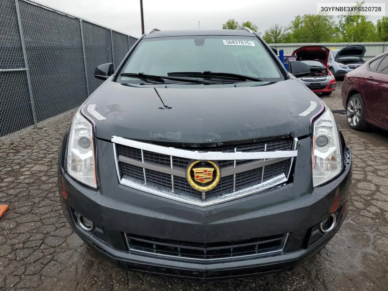 2015 Cadillac Srx Luxury Collection VIN: 3GYFNBE3XFS520728 Lot: 56837615