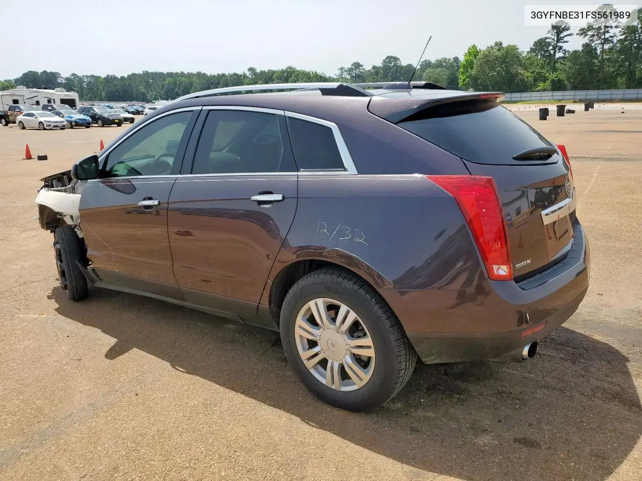 2015 Cadillac Srx Luxury Collection VIN: 3GYFNBE31FS561989 Lot: 56866005