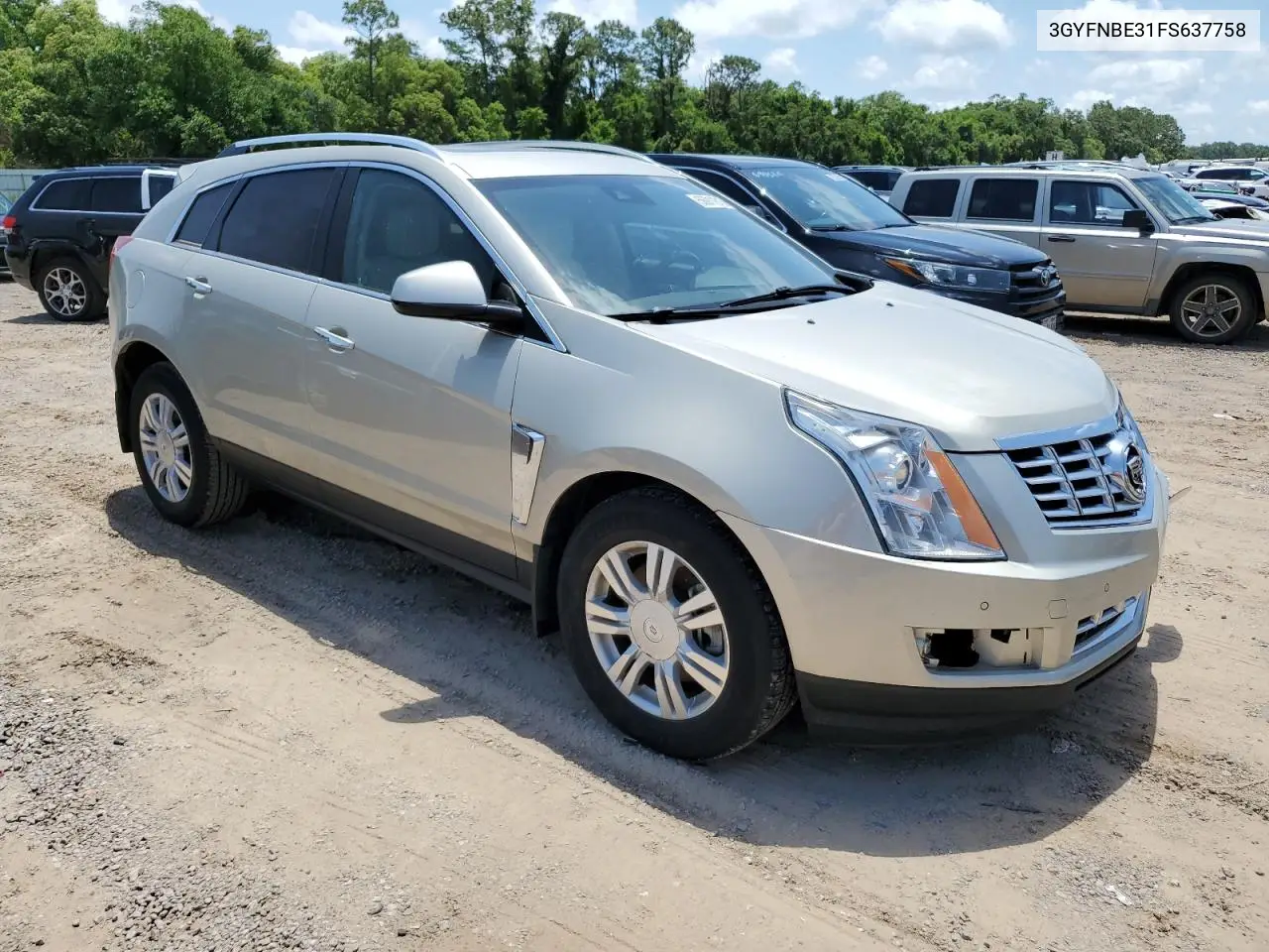 2015 Cadillac Srx Luxury Collection VIN: 3GYFNBE31FS637758 Lot: 56911815