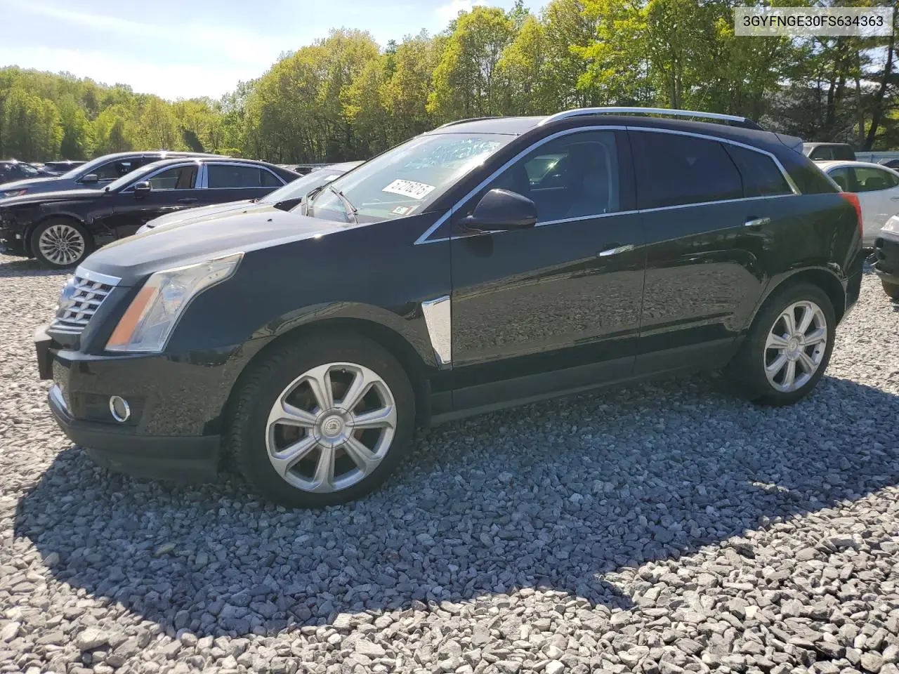 2015 Cadillac Srx Premium Collection VIN: 3GYFNGE30FS634363 Lot: 57216215