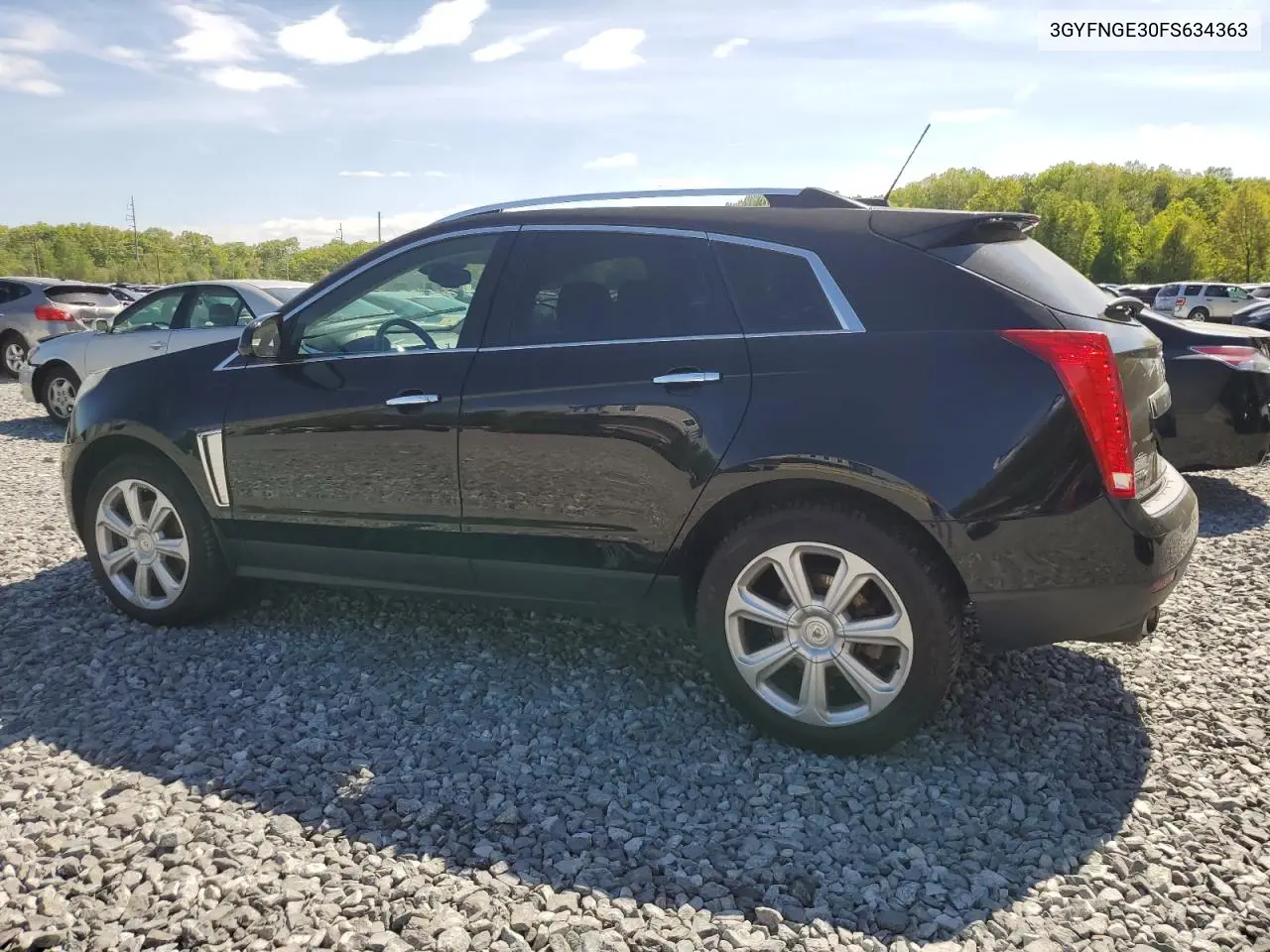 2015 Cadillac Srx Premium Collection VIN: 3GYFNGE30FS634363 Lot: 57216215