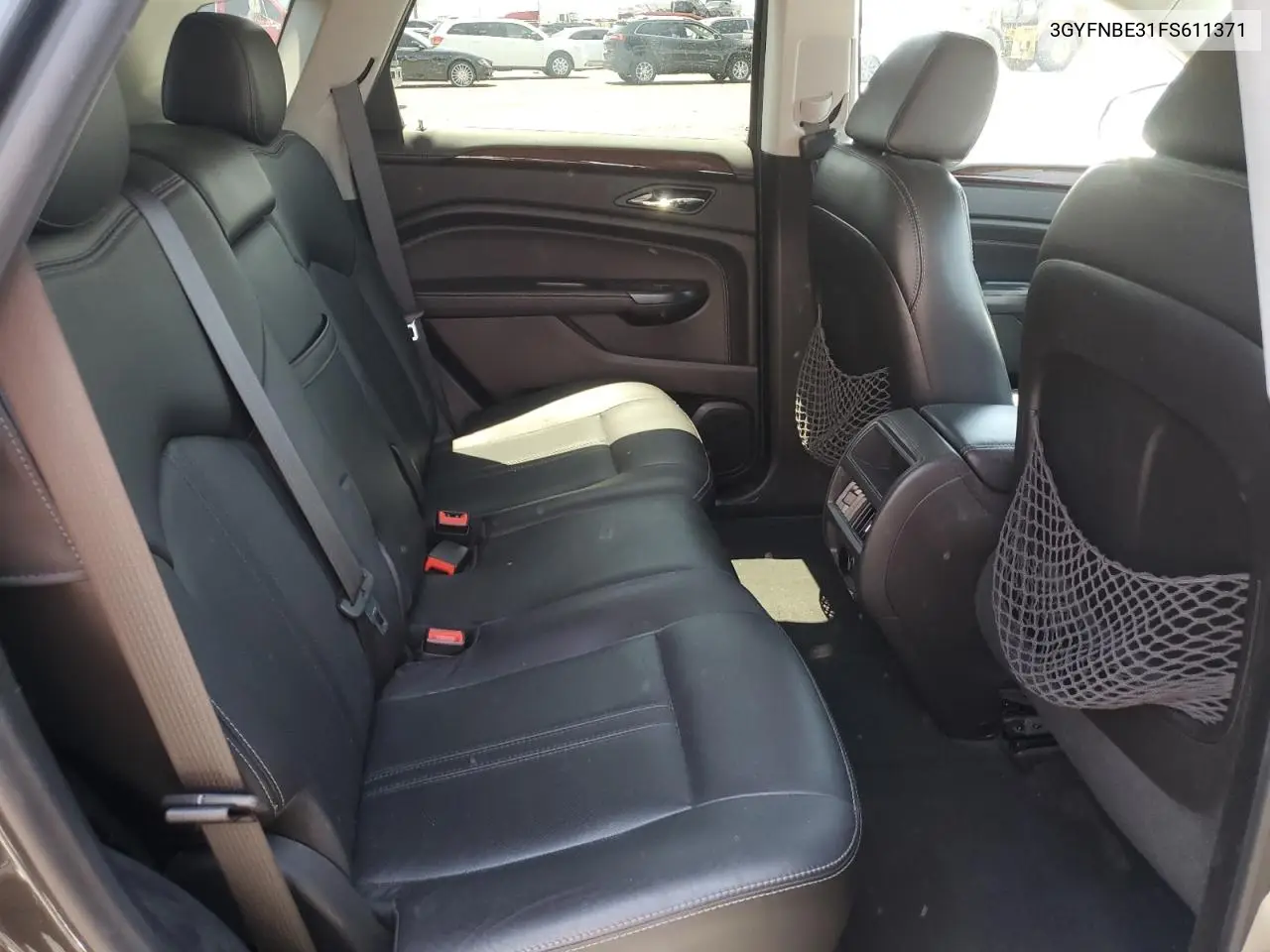 2015 Cadillac Srx Luxury Collection VIN: 3GYFNBE31FS611371 Lot: 62128245