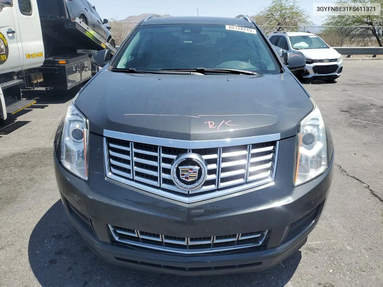 2015 Cadillac Srx Luxury Collection VIN: 3GYFNBE31FS611371 Lot: 62128245