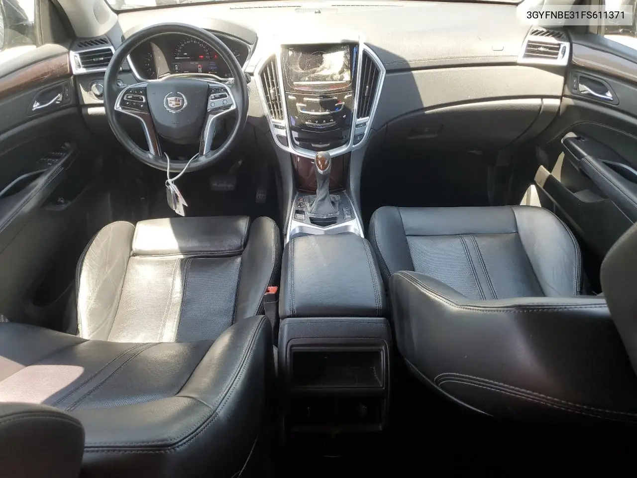 2015 Cadillac Srx Luxury Collection VIN: 3GYFNBE31FS611371 Lot: 62128245