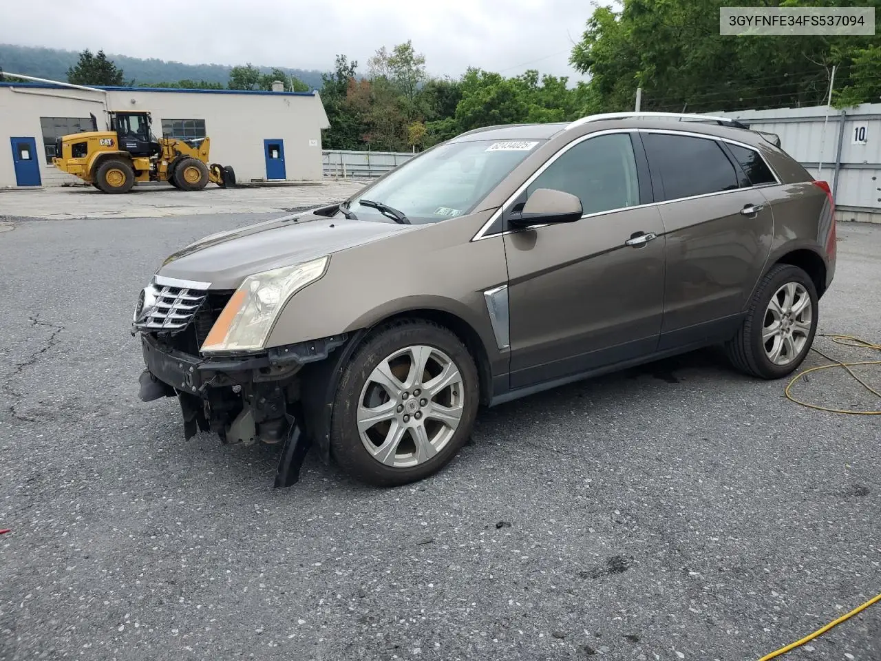 2015 Cadillac Srx Performance Collection VIN: 3GYFNFE34FS537094 Lot: 62434025