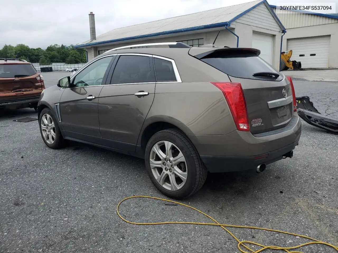 2015 Cadillac Srx Performance Collection VIN: 3GYFNFE34FS537094 Lot: 62434025