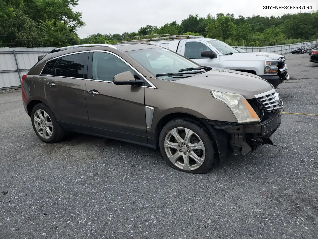 2015 Cadillac Srx Performance Collection VIN: 3GYFNFE34FS537094 Lot: 62434025