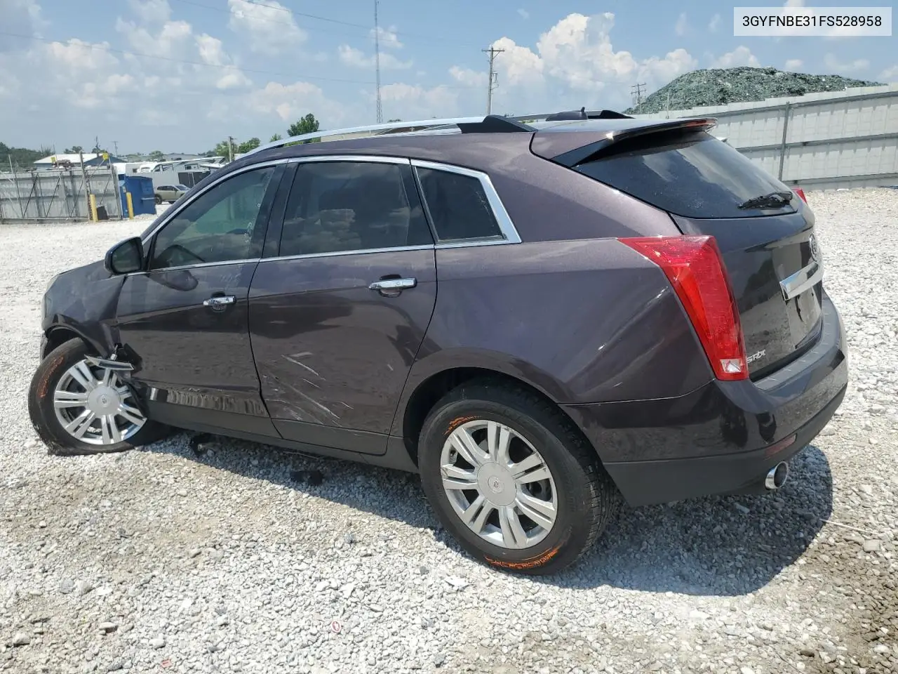 2015 Cadillac Srx Luxury Collection VIN: 3GYFNBE31FS528958 Lot: 62524785