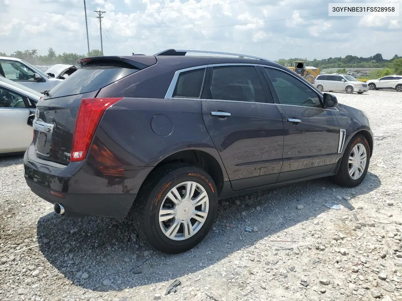 2015 Cadillac Srx Luxury Collection VIN: 3GYFNBE31FS528958 Lot: 62524785