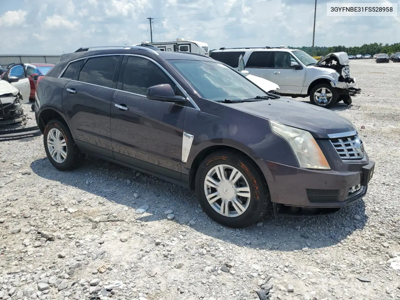 2015 Cadillac Srx Luxury Collection VIN: 3GYFNBE31FS528958 Lot: 62524785